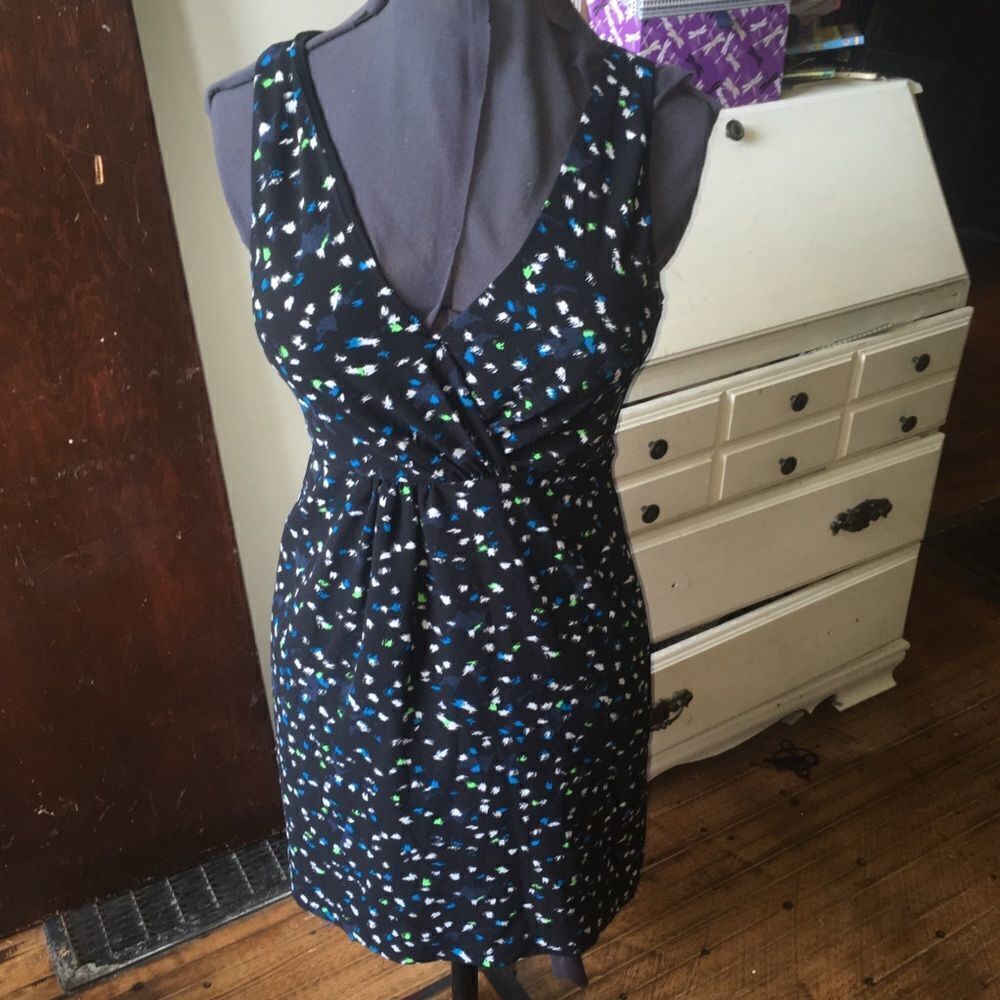 J Crew factory v-neck sleeveless dress